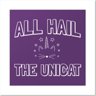 All Hail the Unicat Posters and Art